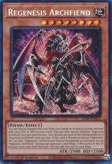 Regenesis Archfiend - ALIN-EN016 -  Secret Rare - 1st Edition